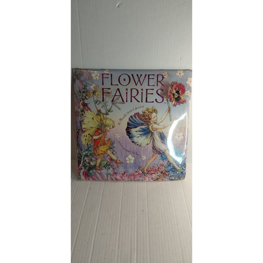 Whimsycal Fairycore collectible Flower Fairies 16Month 2008 Calendar Cicely Mary